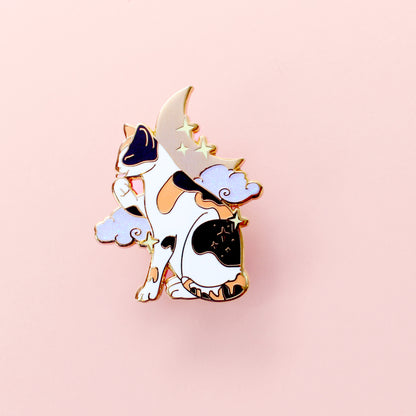 Calico Cat Enamel Pin