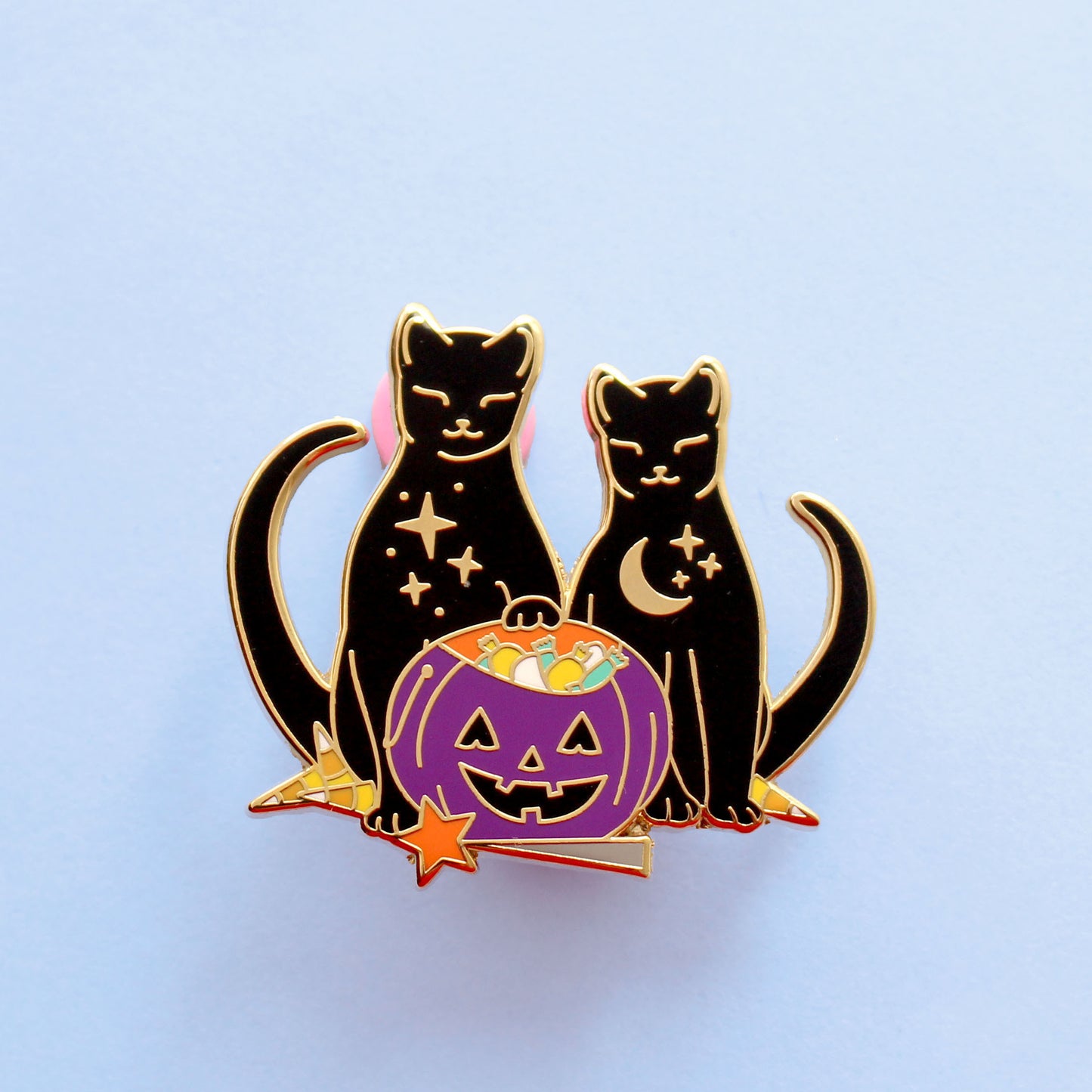 Candy Cats Enamel Pin – Halloween Collection
