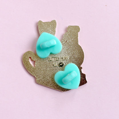Classics Reader Cat Enamel Pin