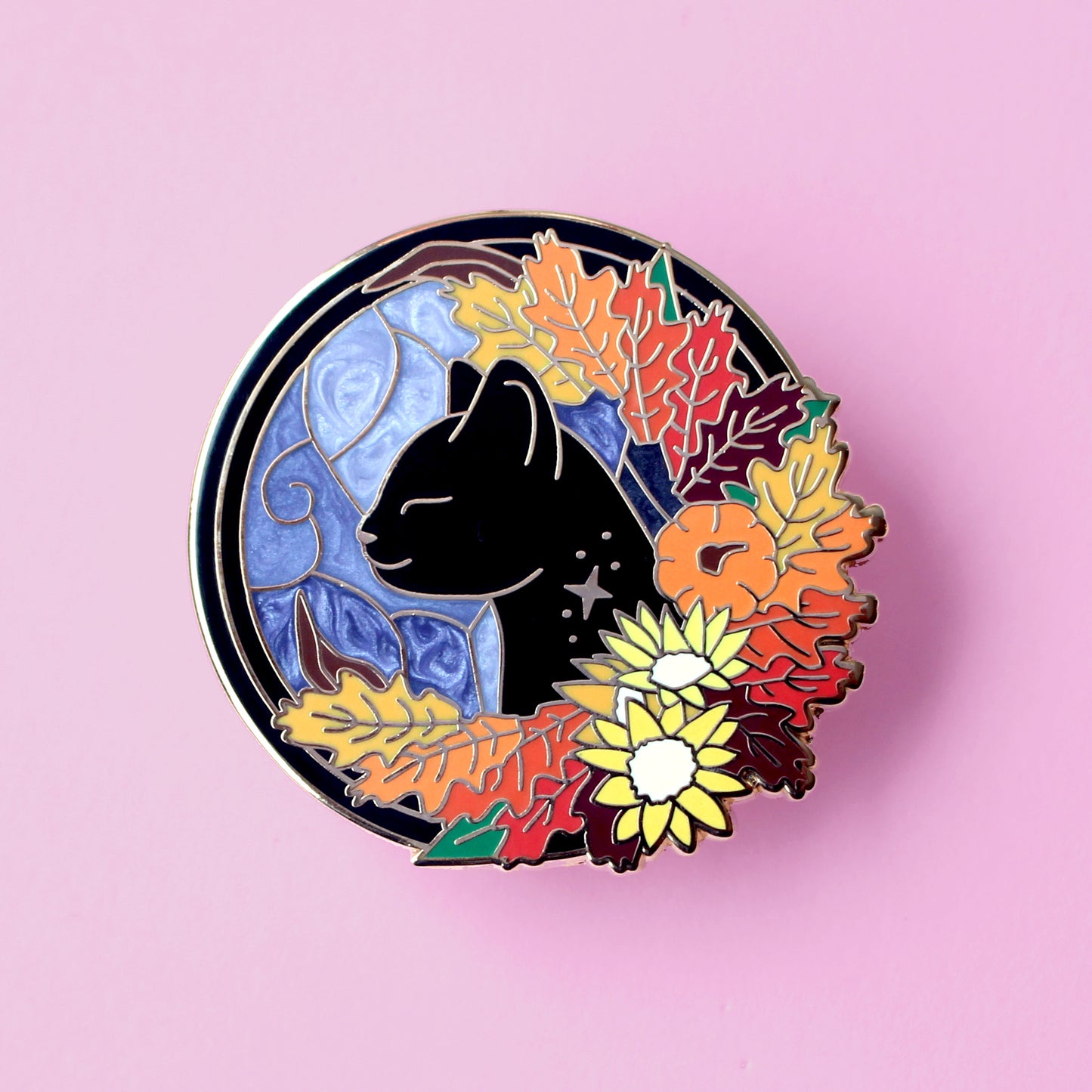 Fall Cat – Art Nouveau Collection