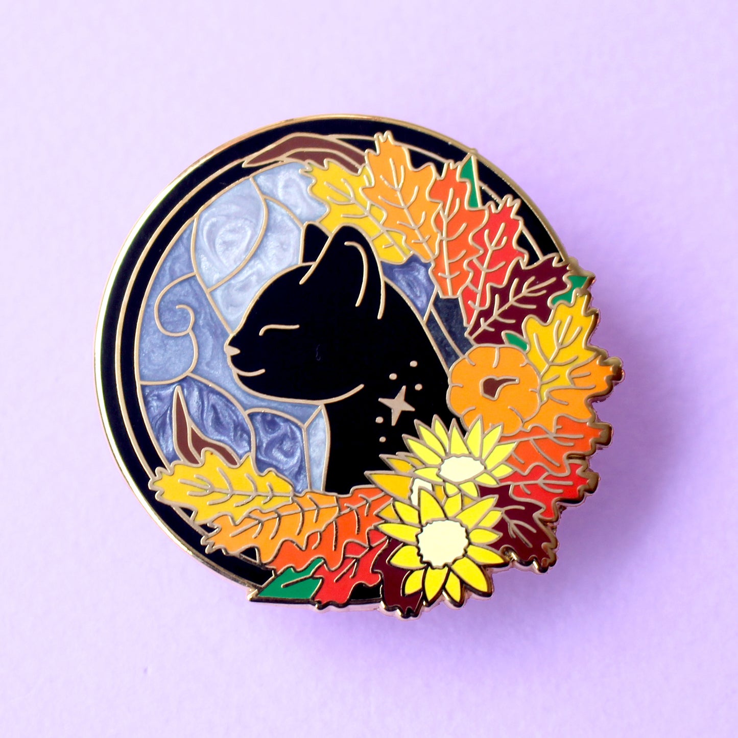 Fall Cat – Art Nouveau Collection