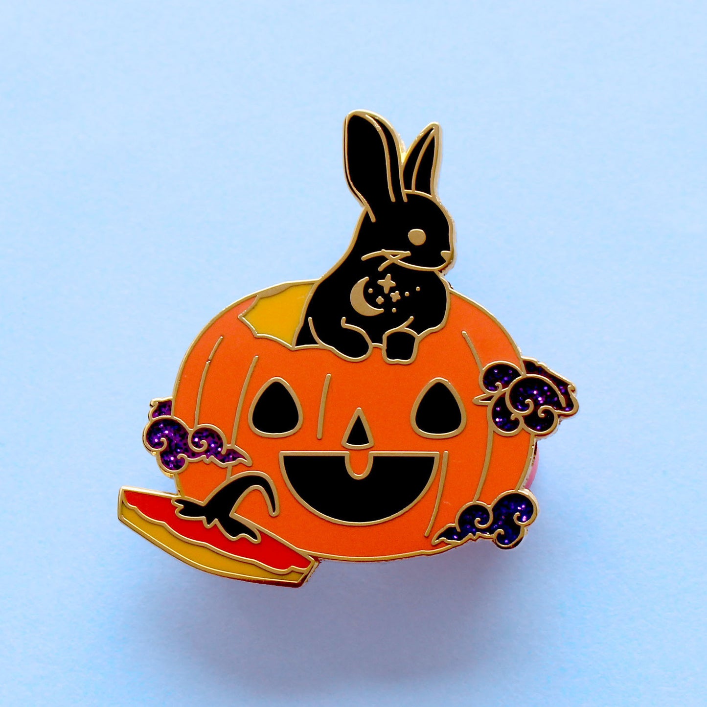 Halloween Rabbit Enamel Pin – Halloween Collection