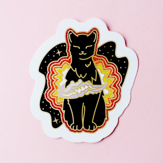 Supernova Cat Sticker – Cosmic Cats Collection