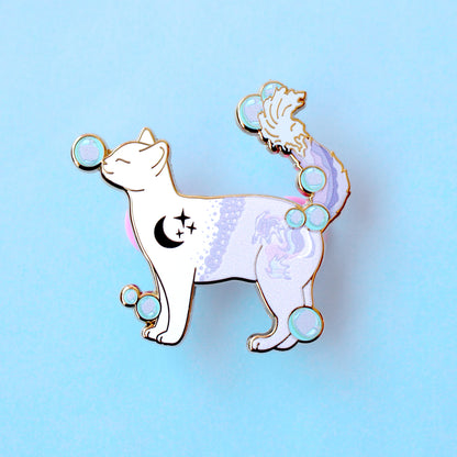 Water Cat Enamel Pin - Climate Cats