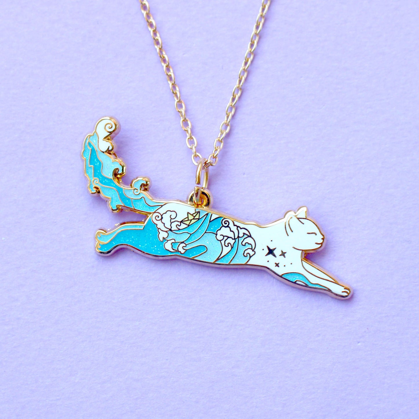 Sea Cat Necklace