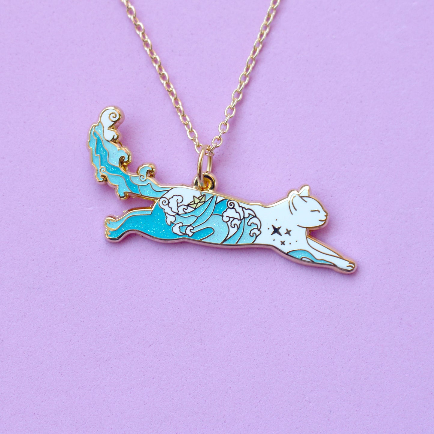 Sea Cat Necklace