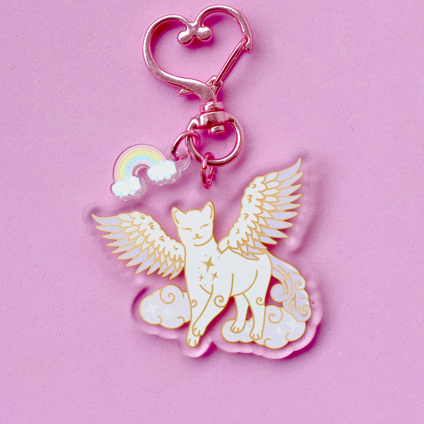 Air cat key chain