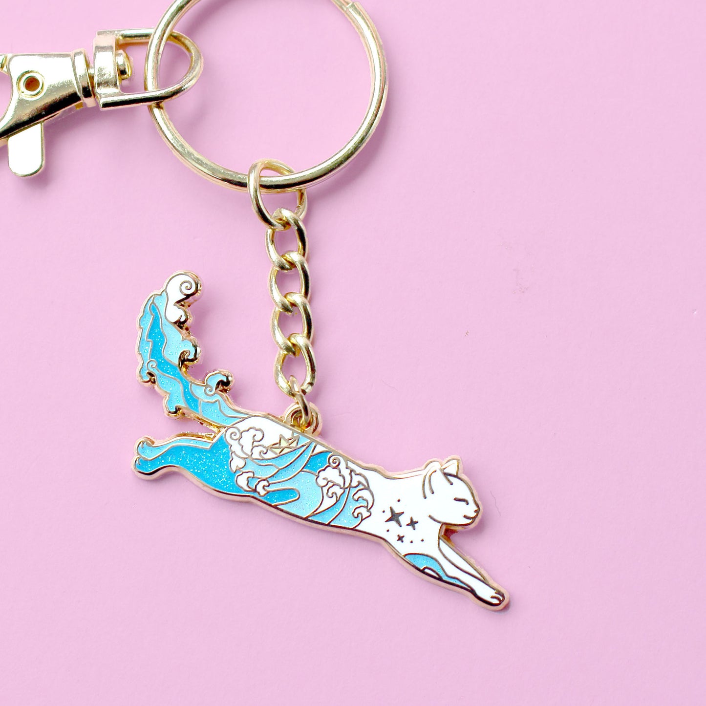 Sea Cat Key Chain