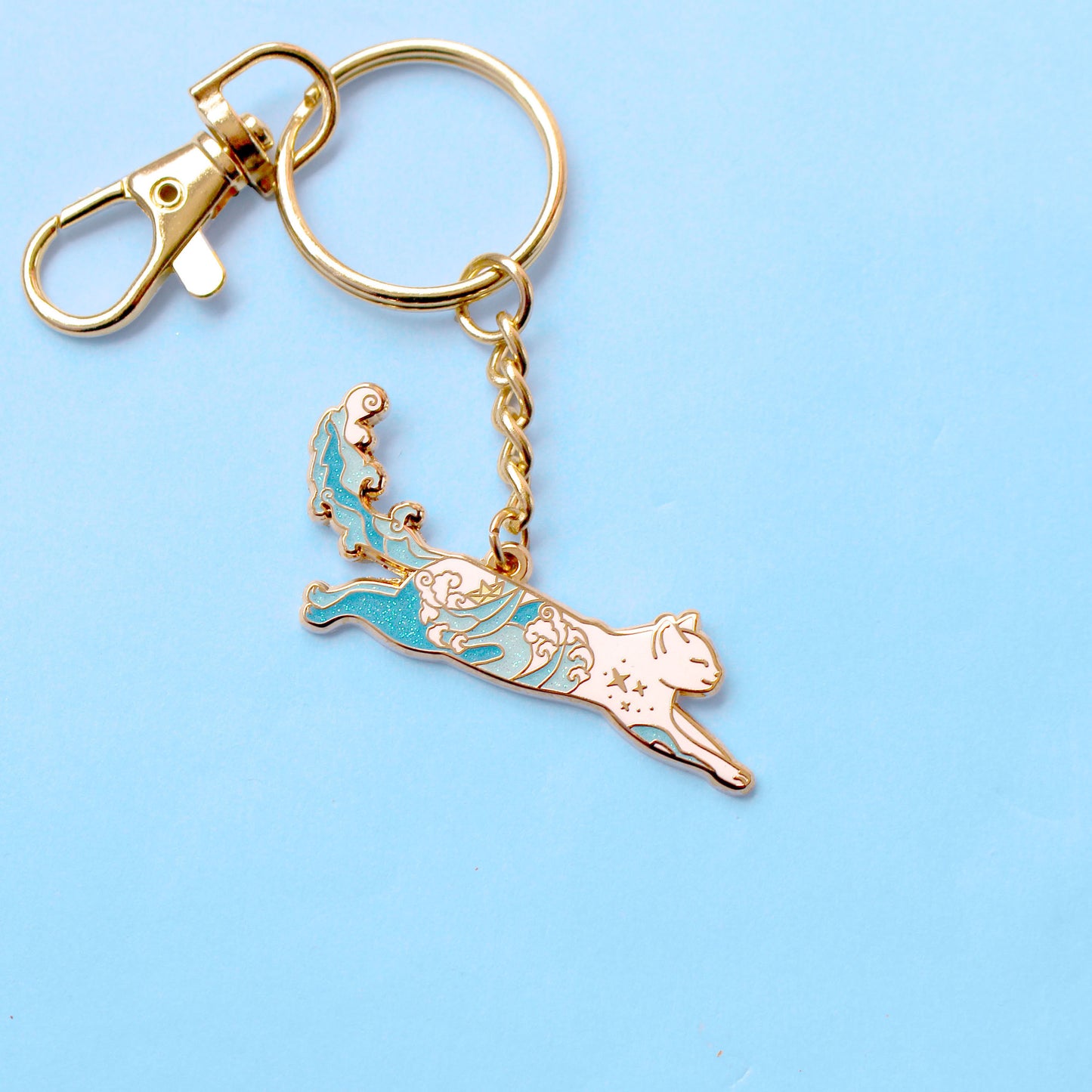 Sea Cat Key Chain