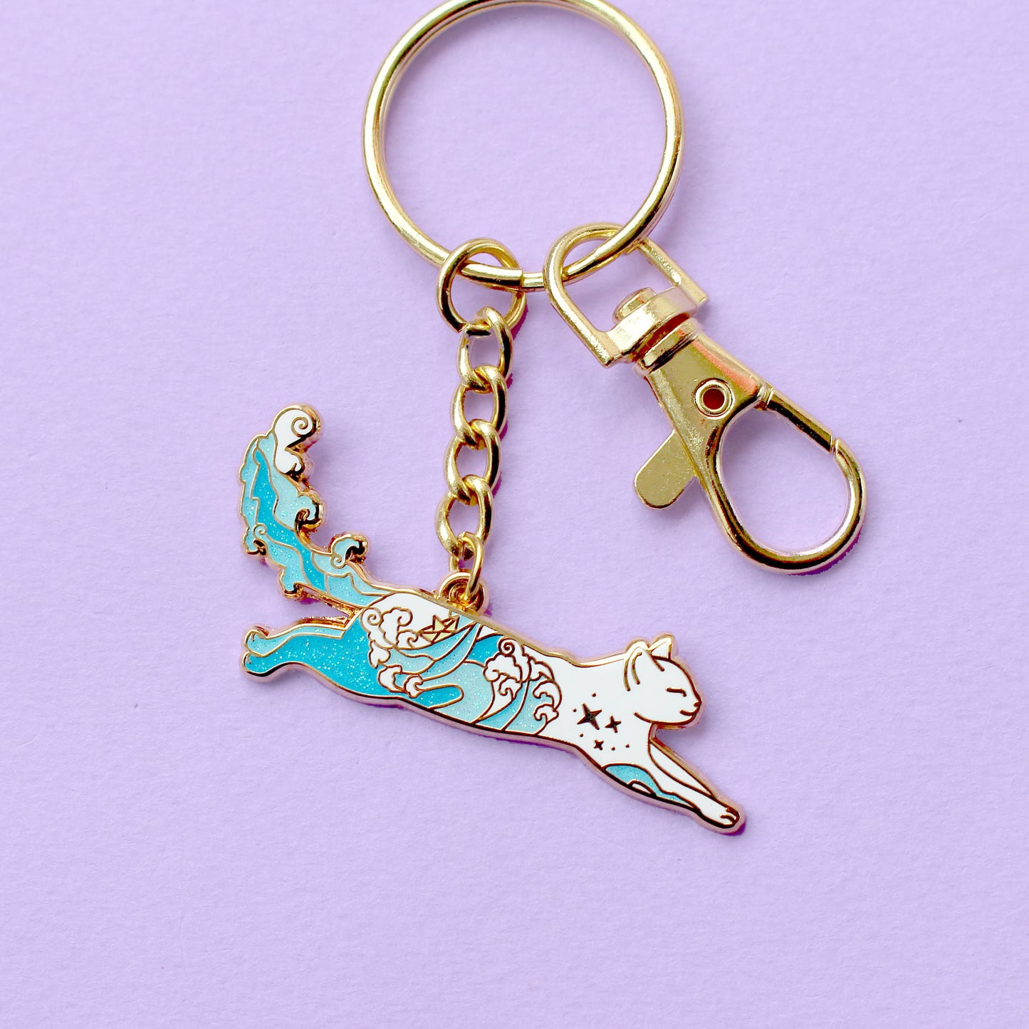 Sea Cat Key Chain