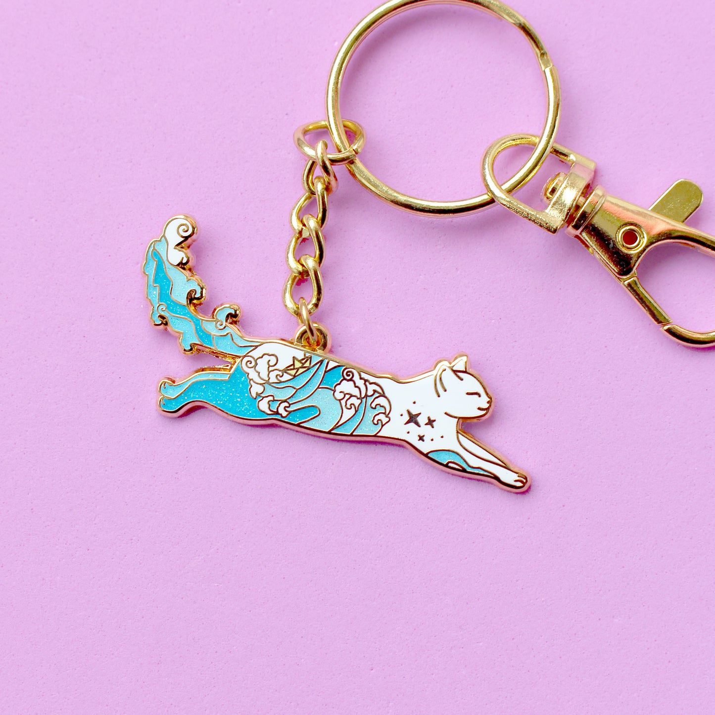 Sea Cat Key Chain