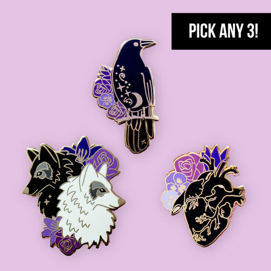 Pick any 3 pins!