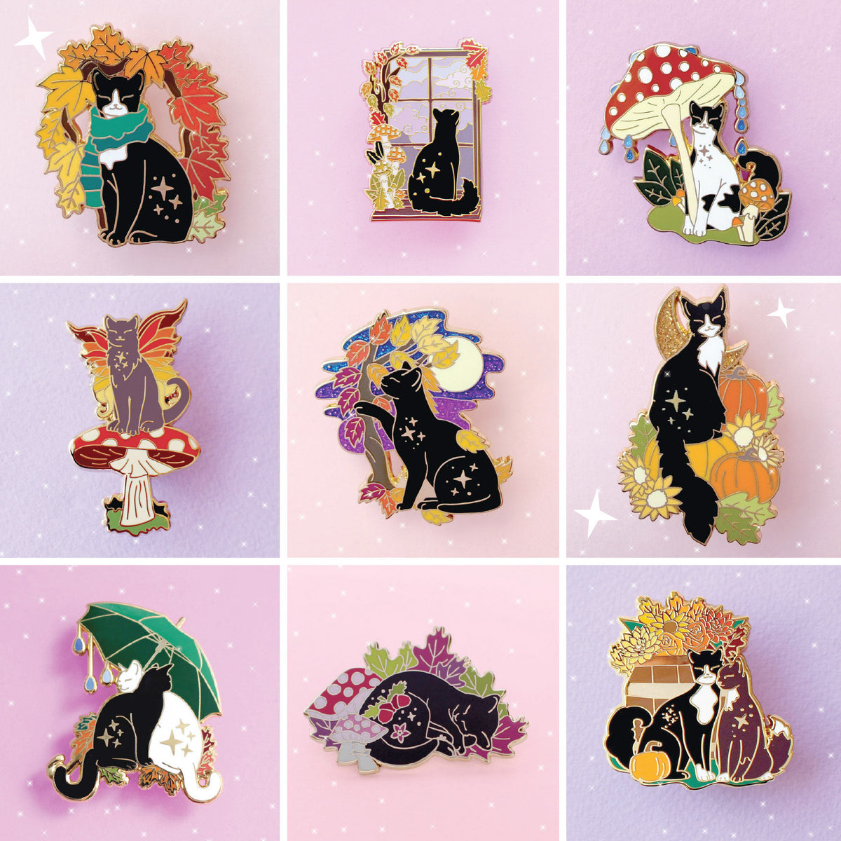 Autumn Pin Bundle