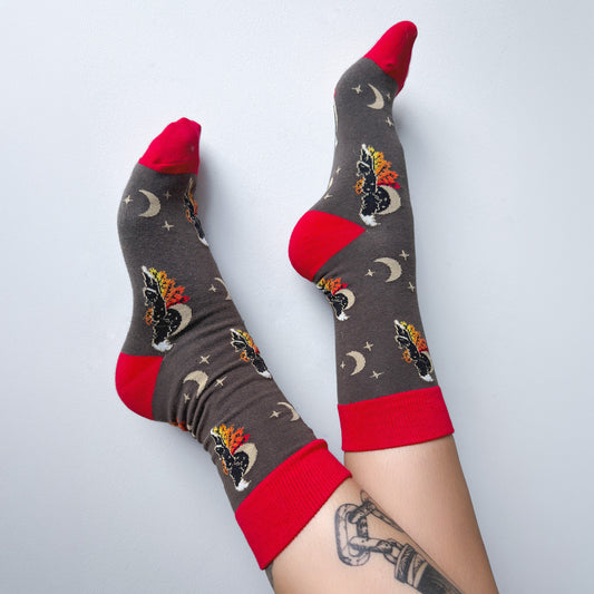 Autumn Fox Socks