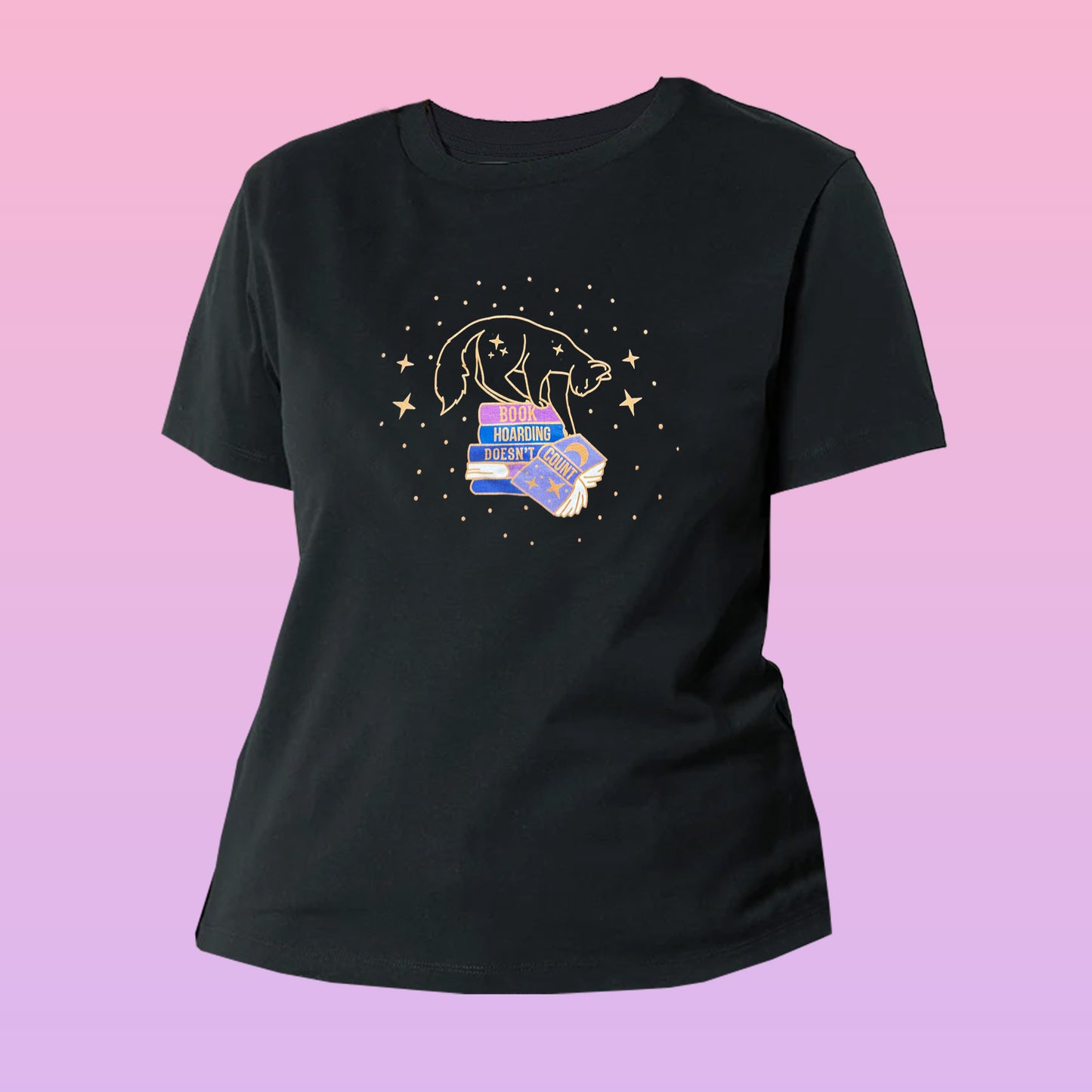 Book Hoarding Doesn't Count T-Shirt