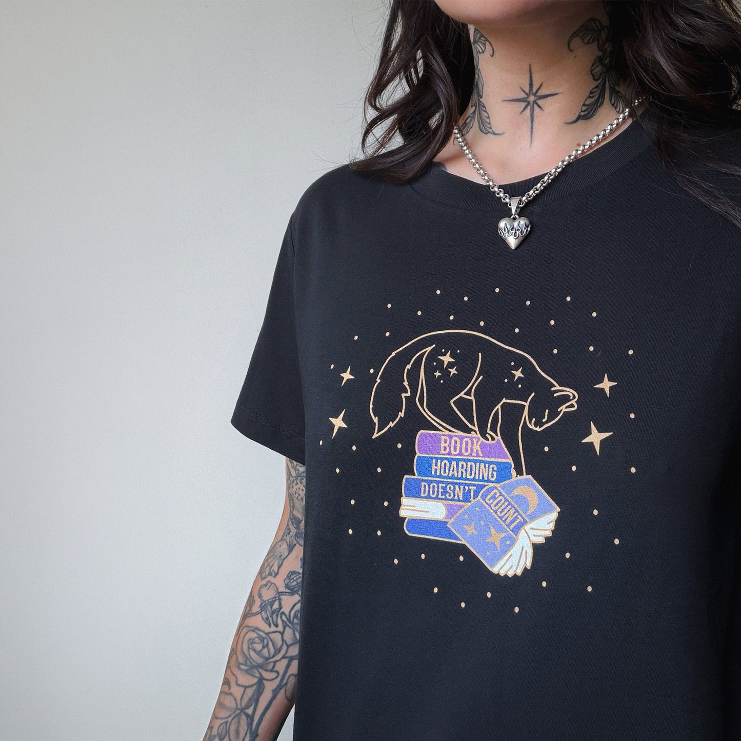 Book Hoarding Doesn't Count T-Shirt