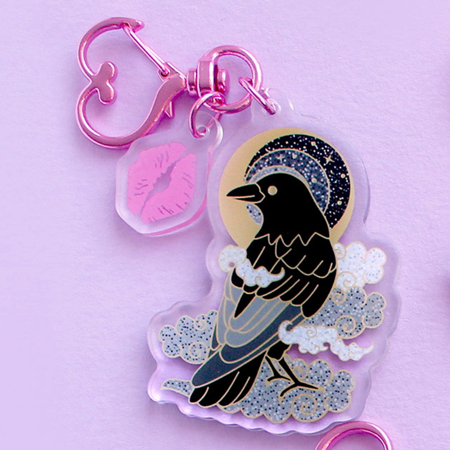 Corvid Key Chains