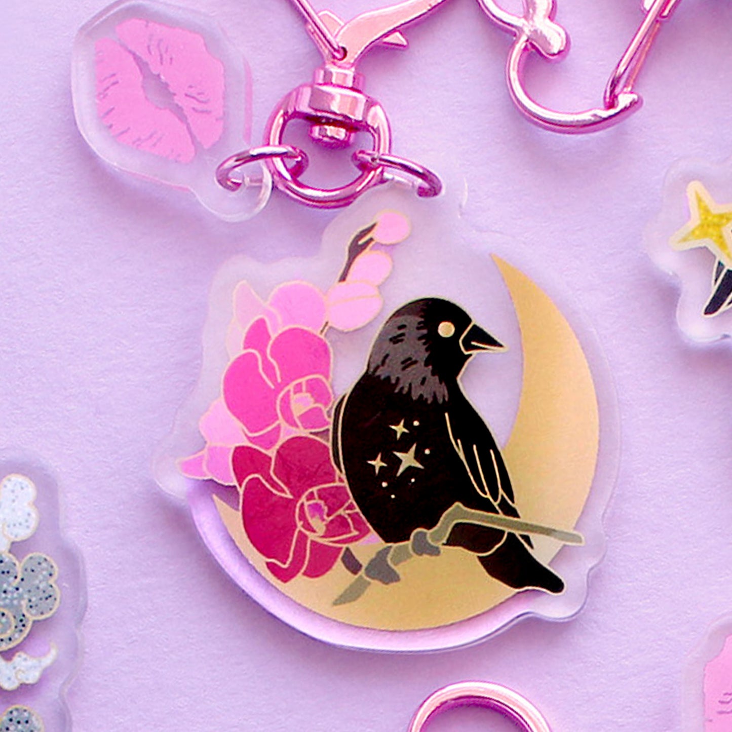 Corvid Key Chains