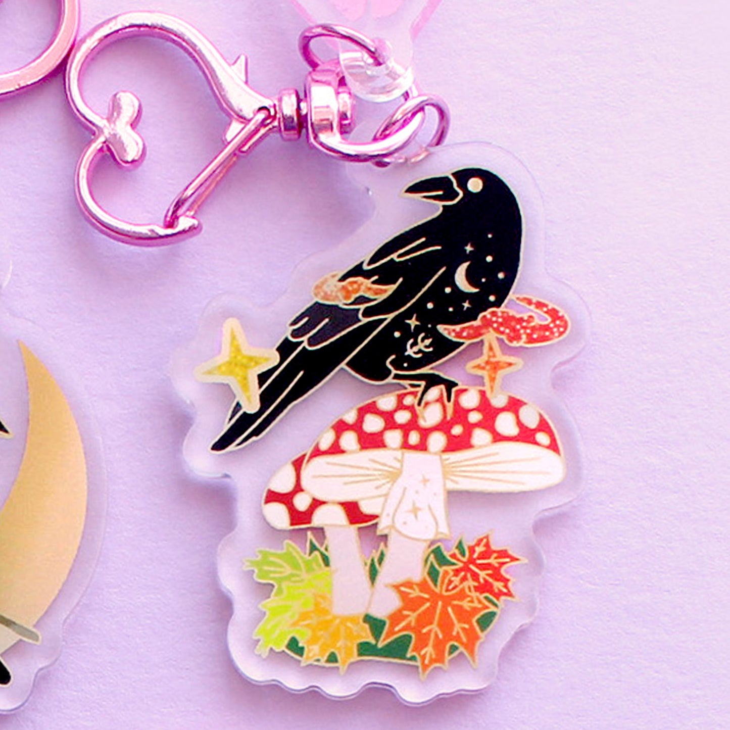 Corvid Key Chains