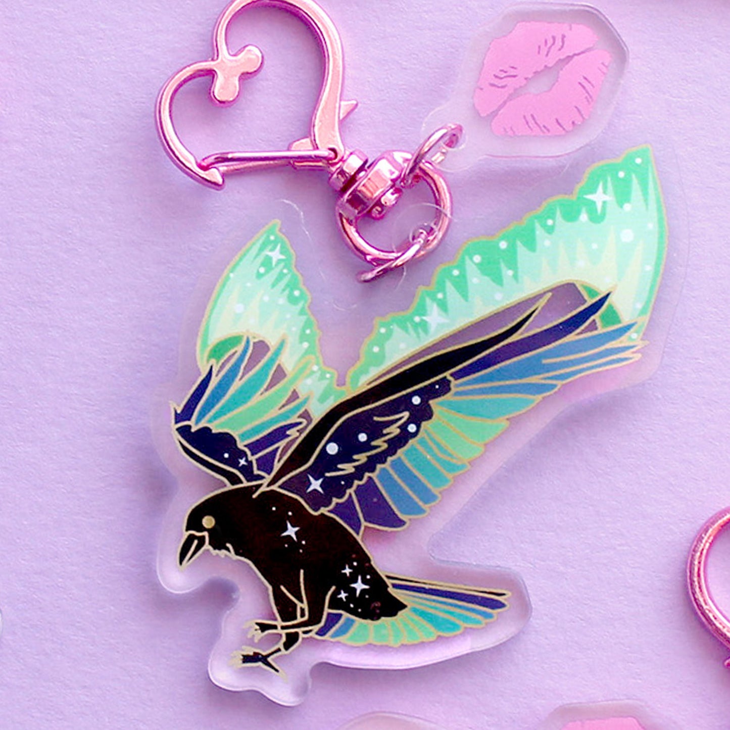 Corvid Key Chains