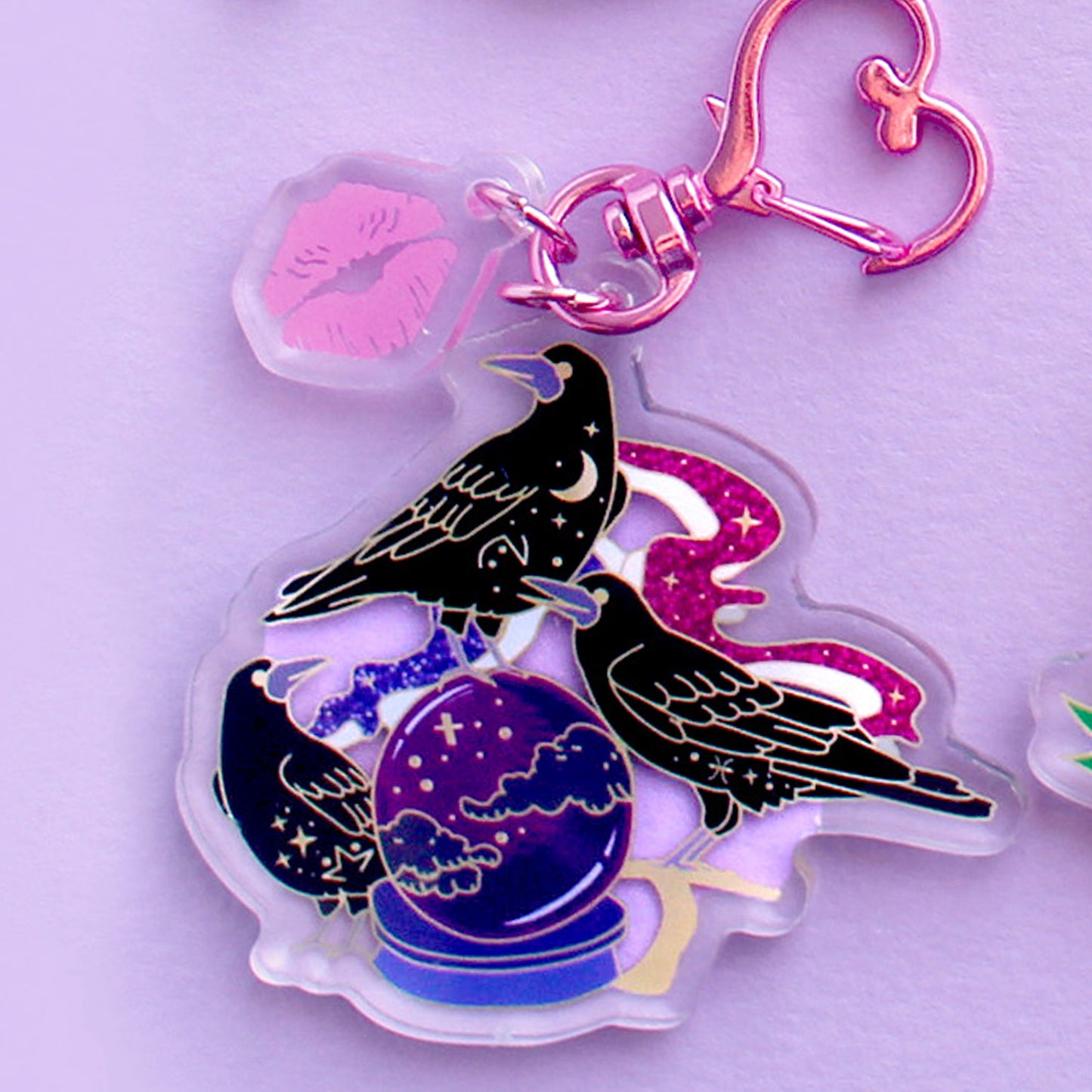 Corvid Key Chains
