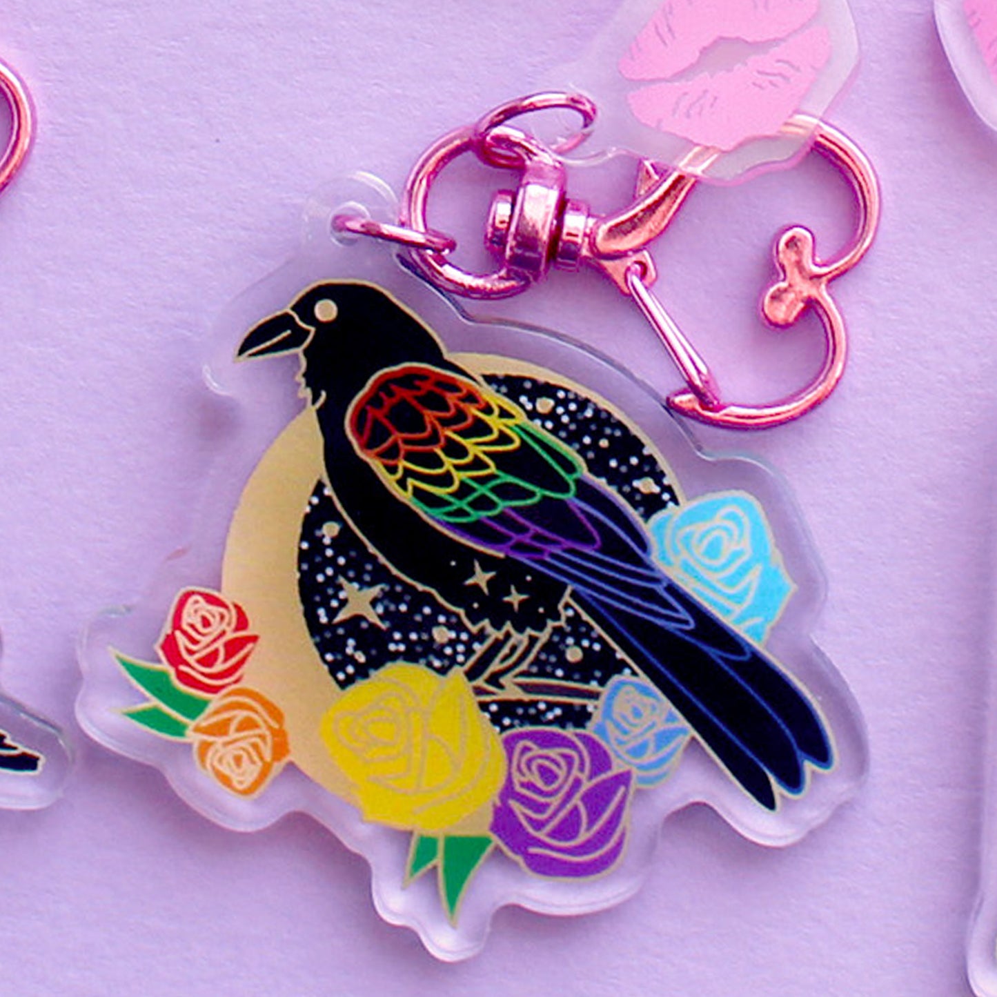Corvid Key Chains
