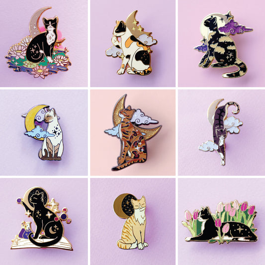 Cat Pin Bundle