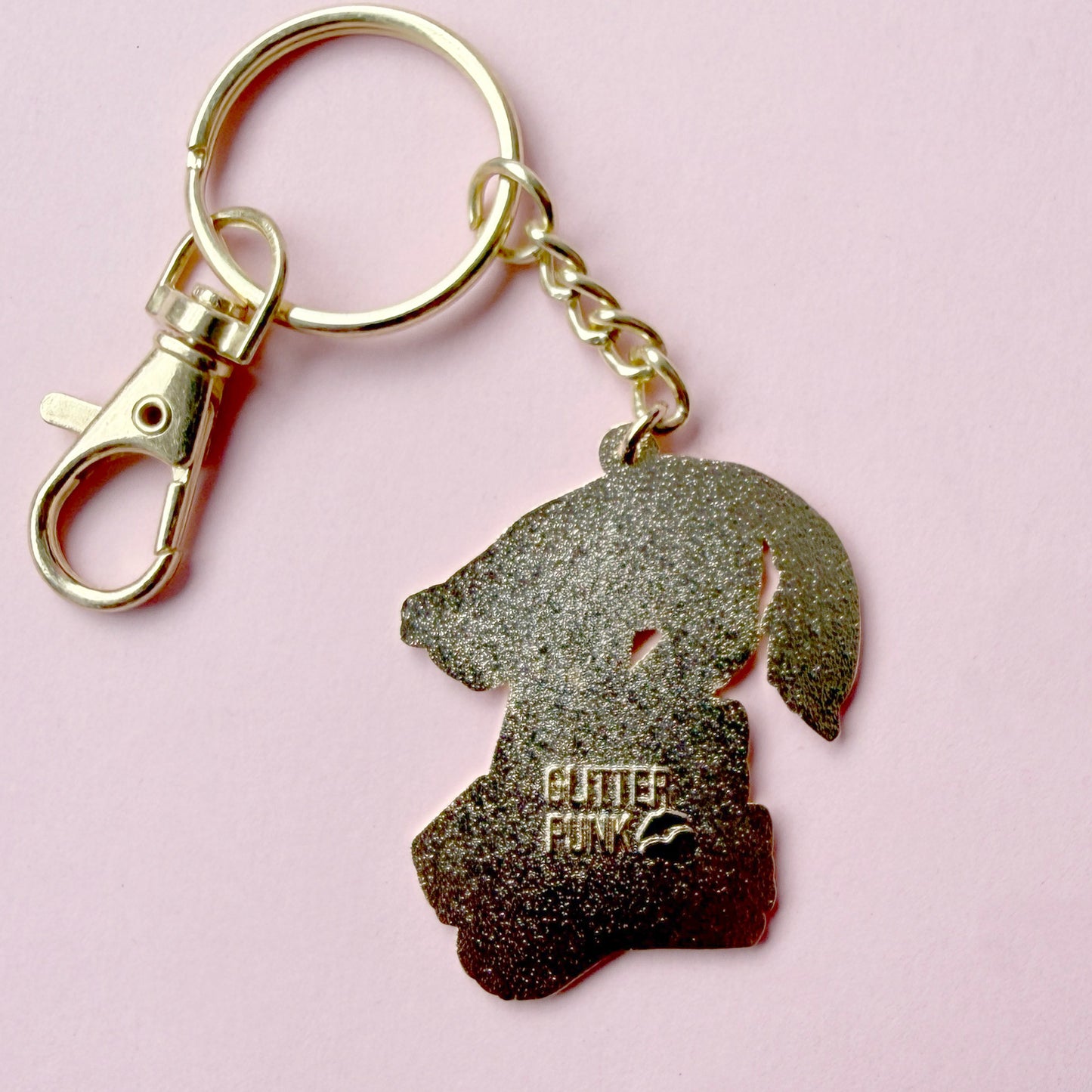 Book Hoarding Doesn't Count keychain
