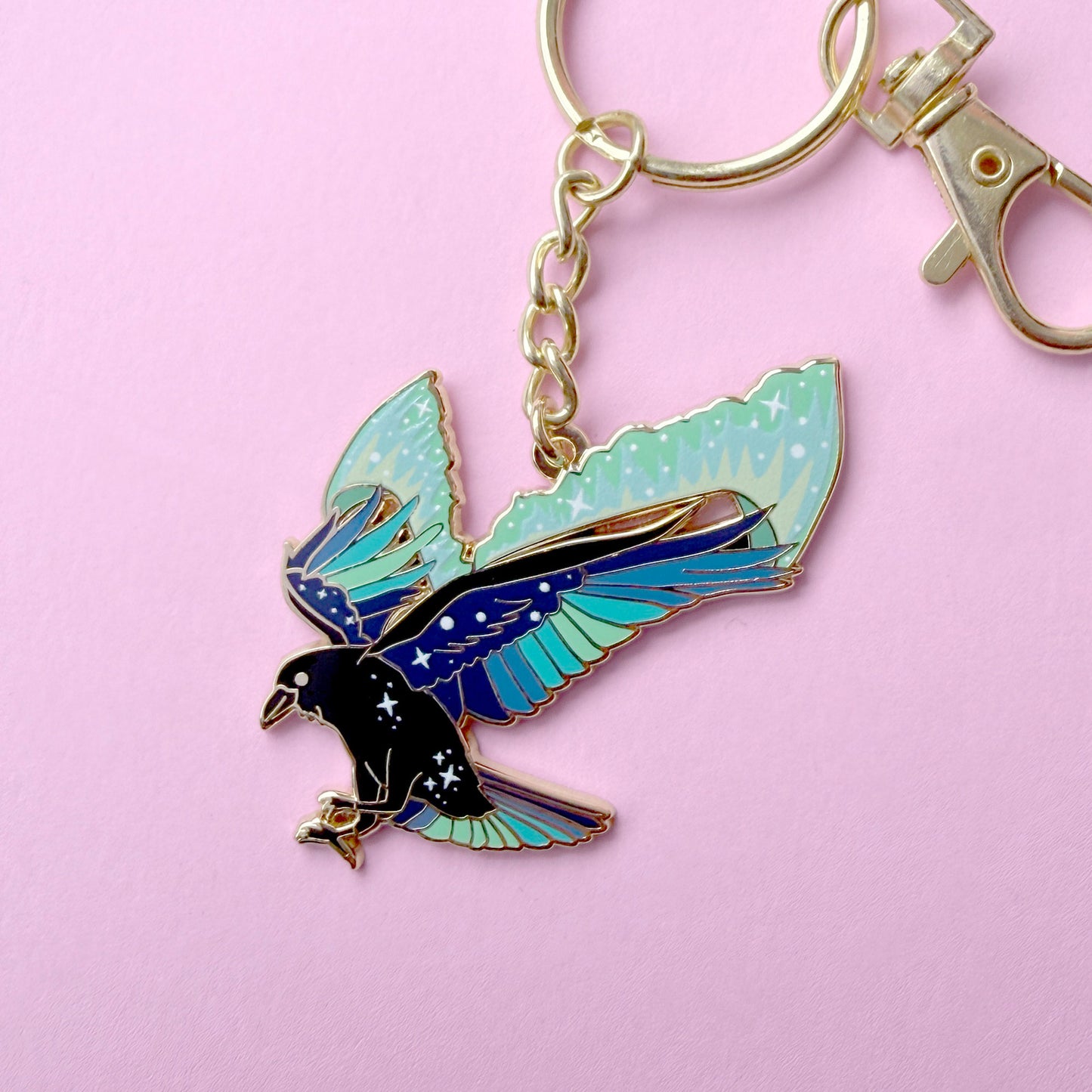 Northern Lights keychain