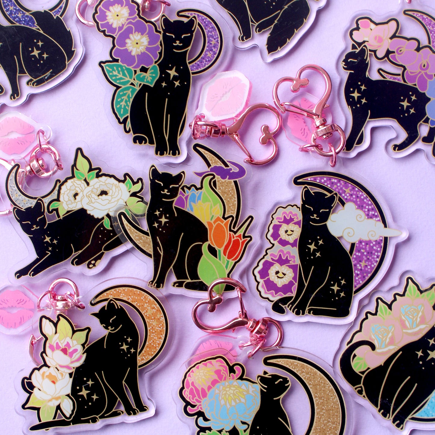 Pride Cats Key Chains