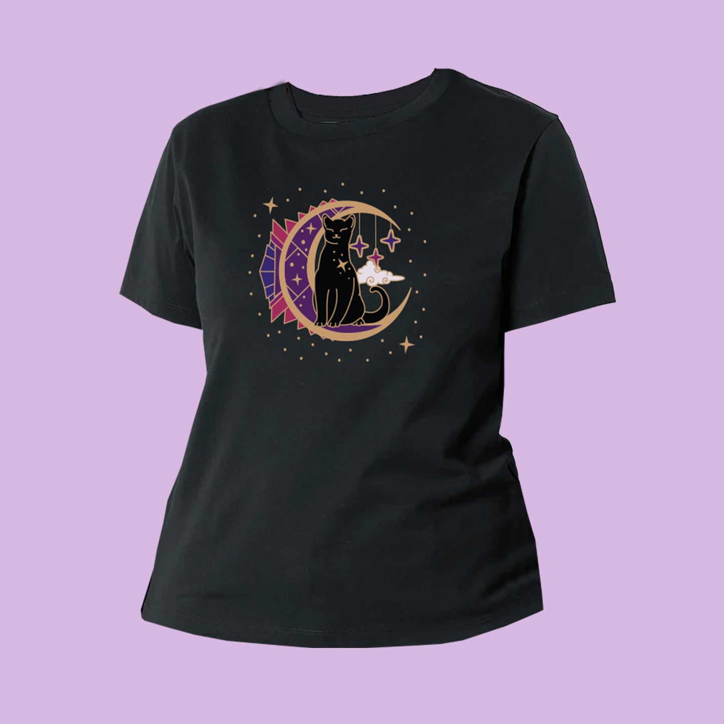 Deco Moon Cat T-Shirt