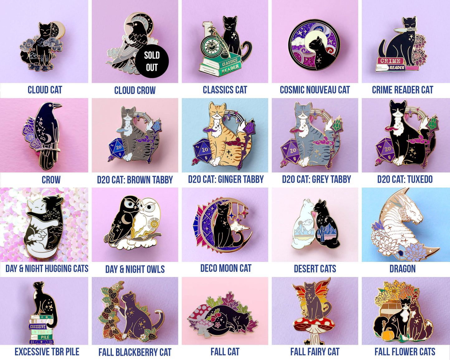 Pick any 3 pins!