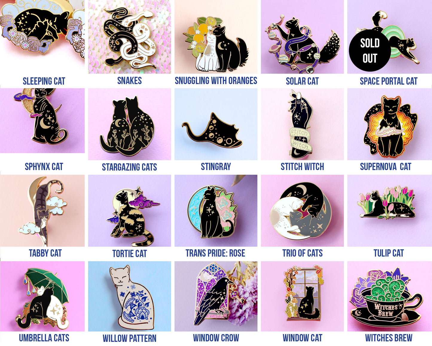 Pick any 3 pins!