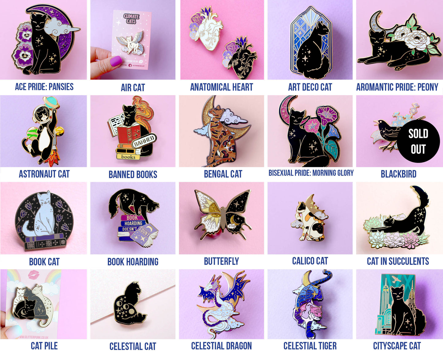 Pick any 3 pins!