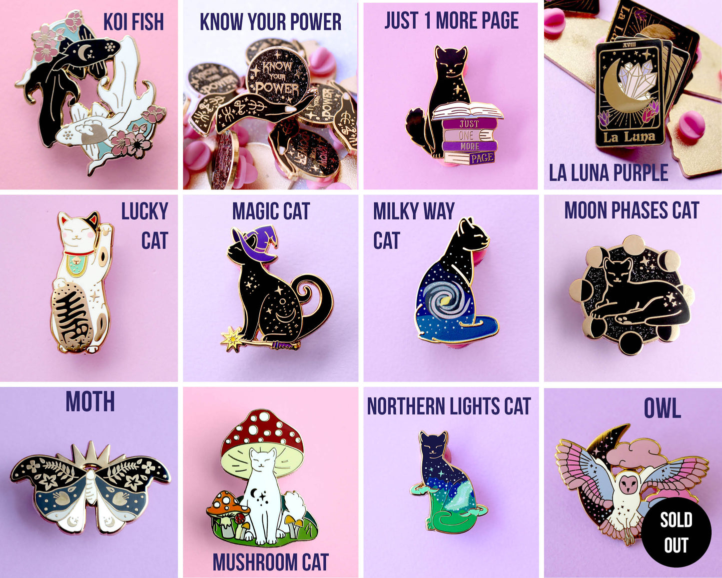 Pick any 5 pins!