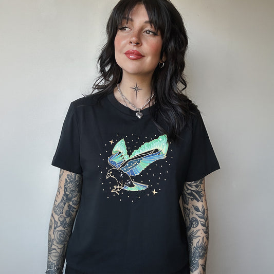 Northern Lights Raven T-Shirt