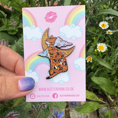 Bengal Cat Enamel Pin