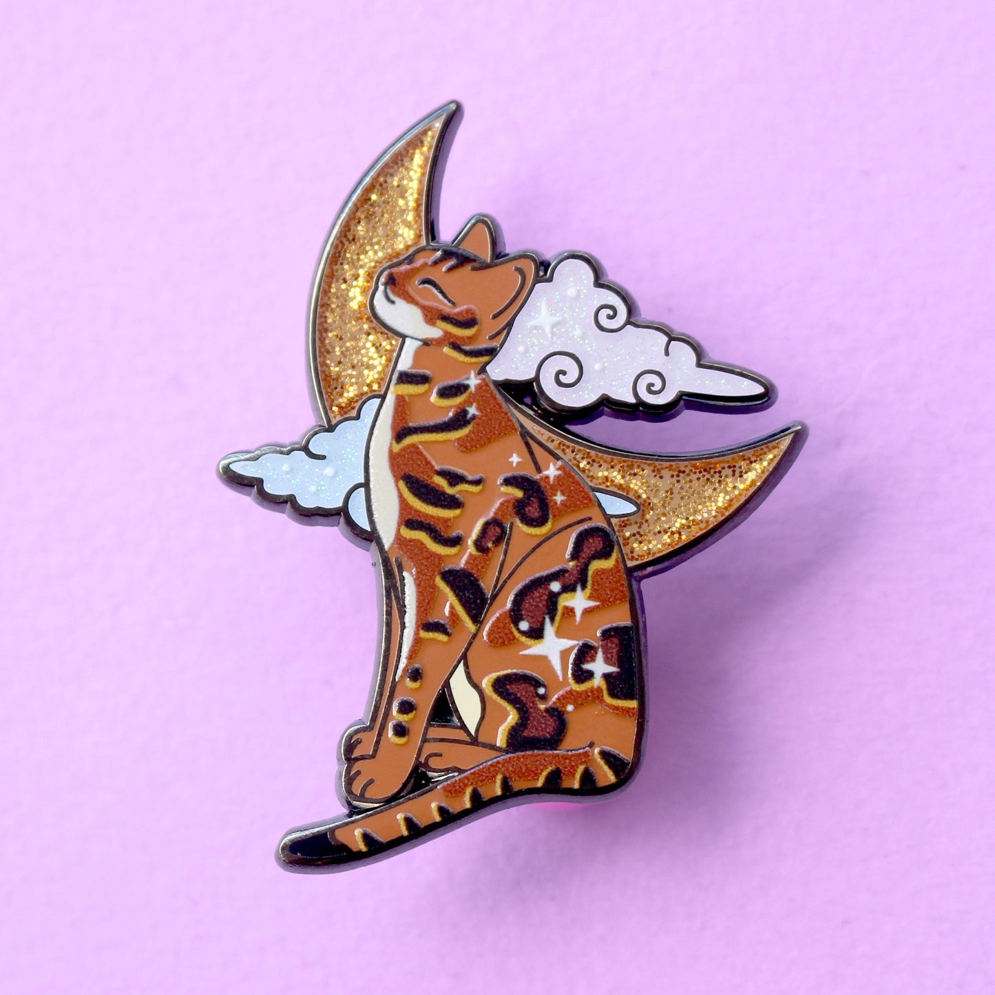 Bengal Cat Enamel Pin