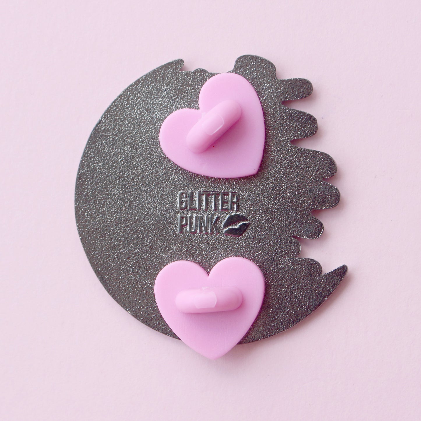 Long Haired Pointed Cat Enamel Pin