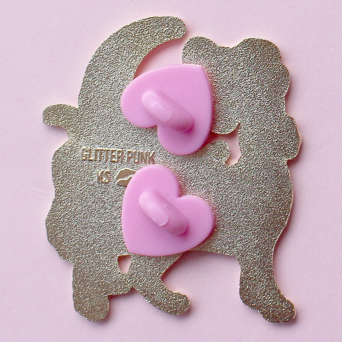 Orchid Cat Enamel Pin: Genderfluid Pride