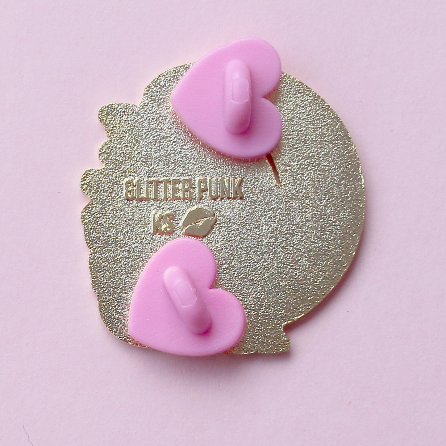 Rose Cat Enamel Pin: Trans Pride