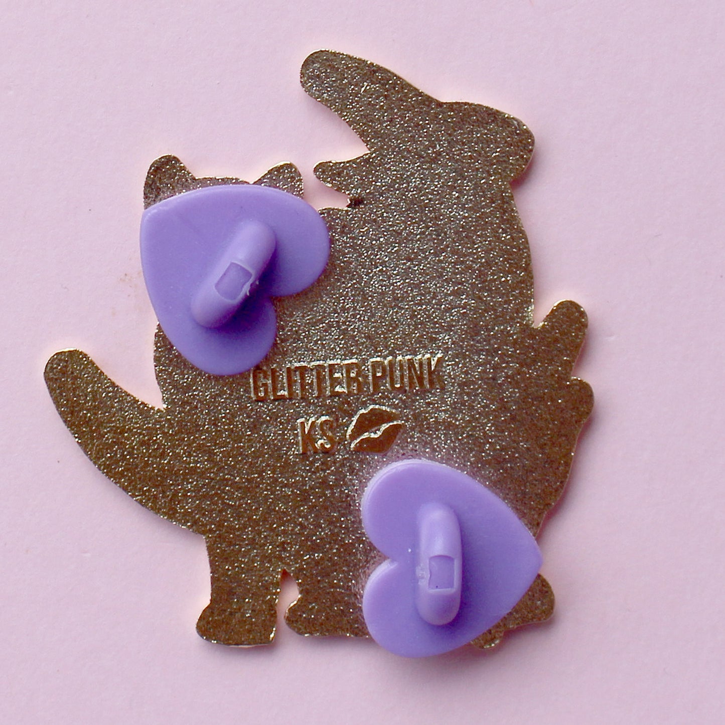 Tulip Cat Enamel Pin: Rainbow Pride