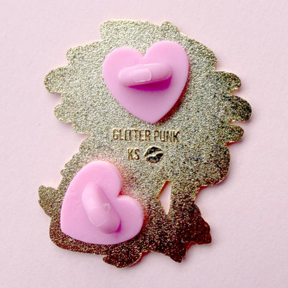 Night Forest Cat Enamel Pin – Autumn & Fall Collection