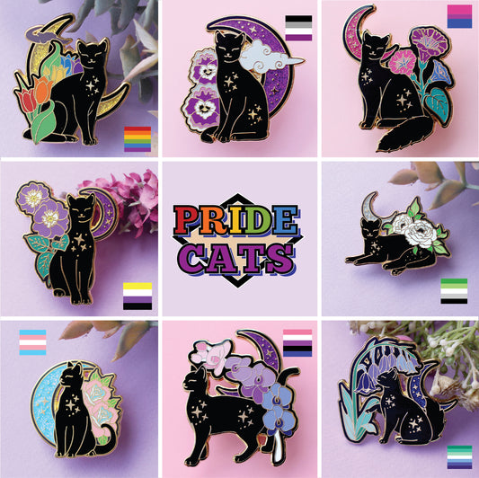 Pride Cats Pin Bundle