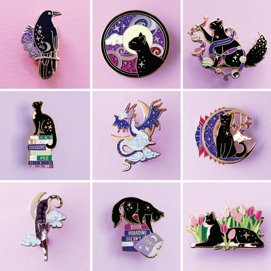 Seconds sale enamel pins