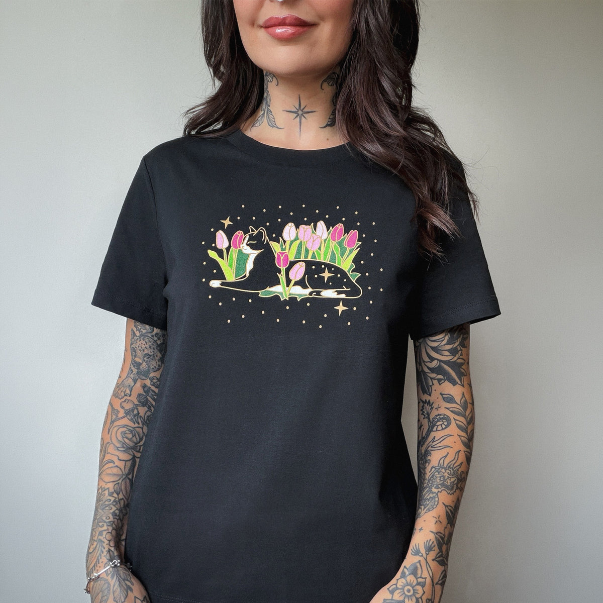Tulip Cat T-Shirt