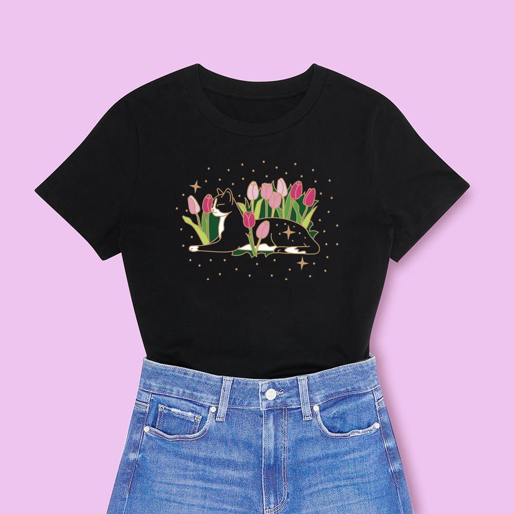 Tulip Cat T-Shirt