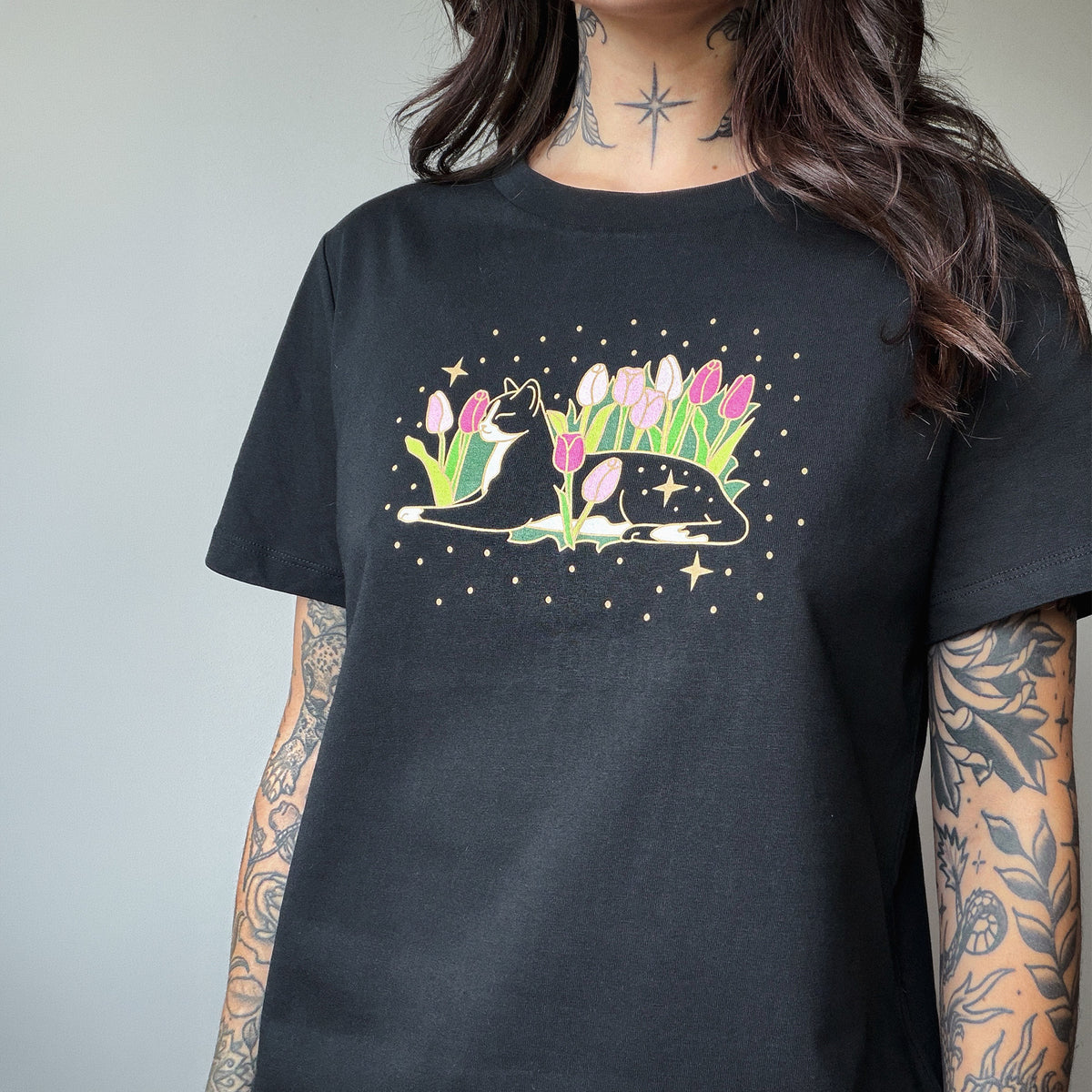 Tulip Cat T-Shirt