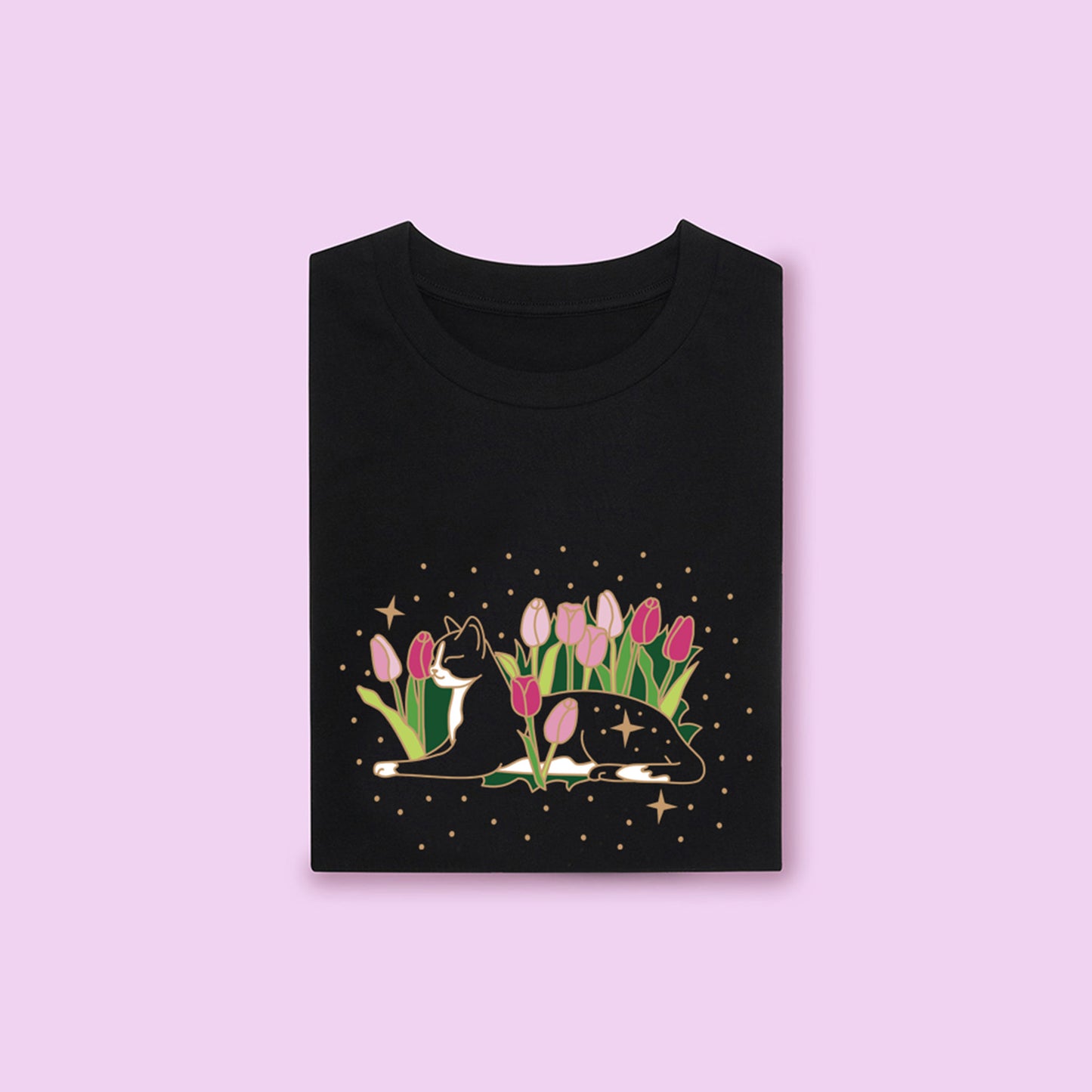 Tulip Cat T-Shirt
