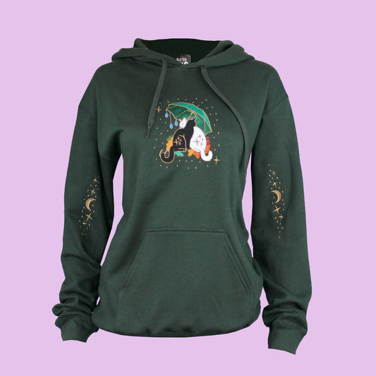 Umbrella Cats Hoodie
